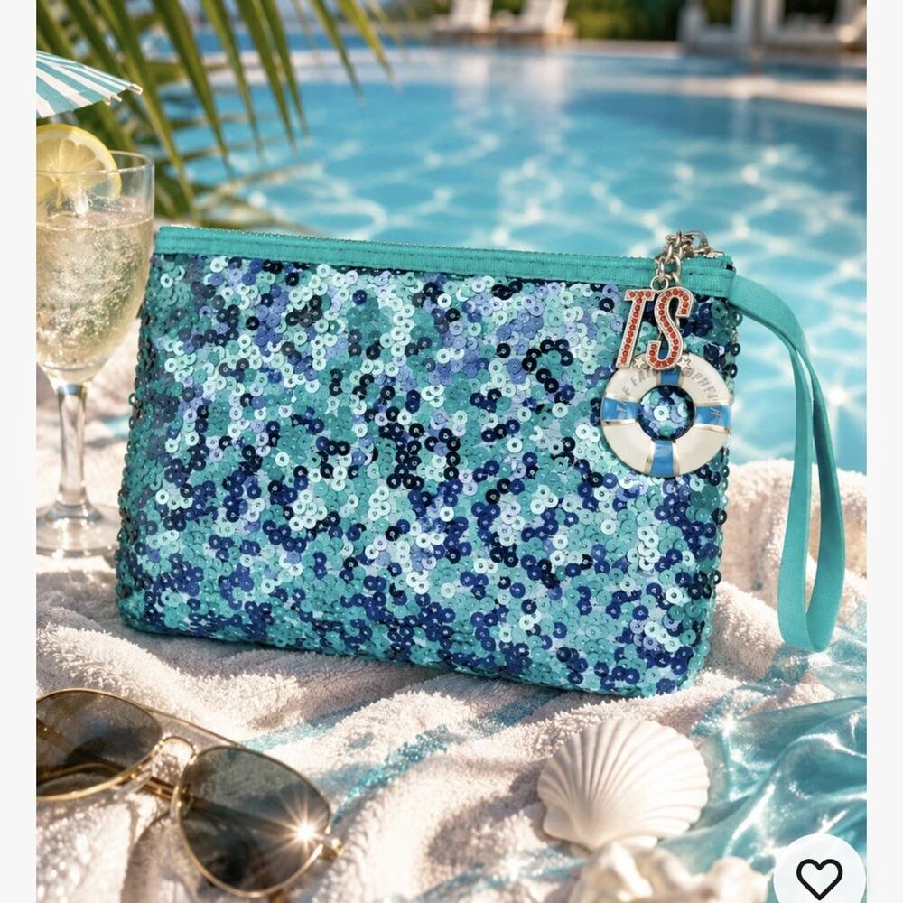 RARE The Fate Of Ophelia Taylor Swift Sequin Pouch Official Merch SEALED